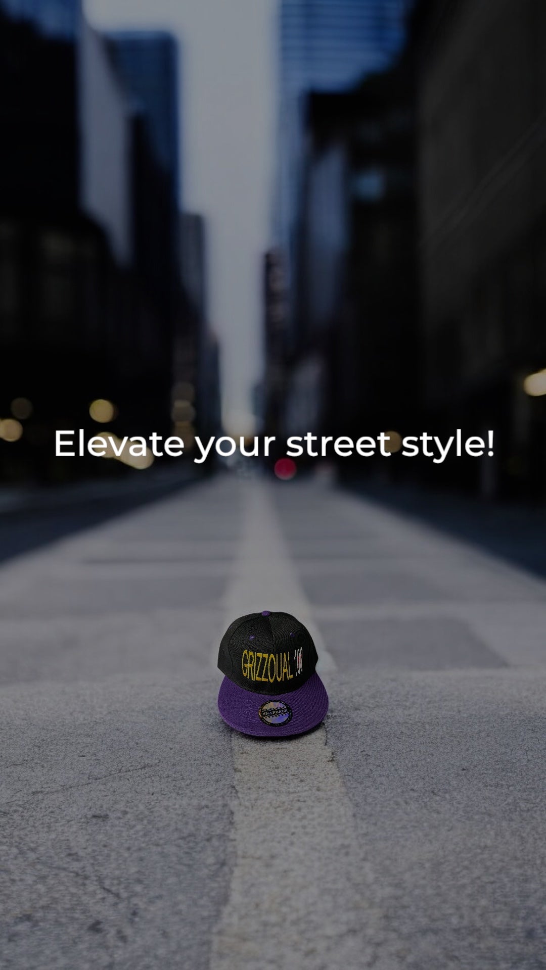 SnapBack Grizzoual 100 Hat