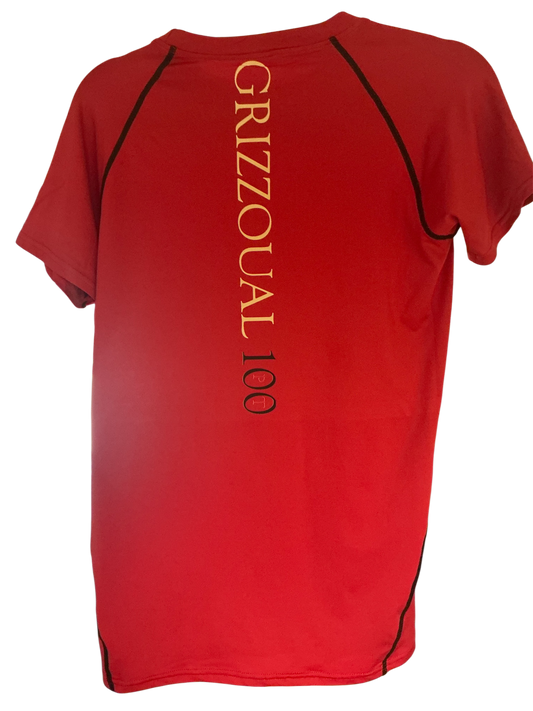 Grizzoual 100 athletic short sleeve shirt M