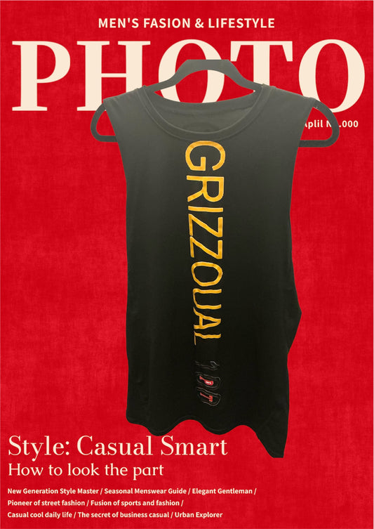 Sleeveless Athletic Grizzoual 100 top