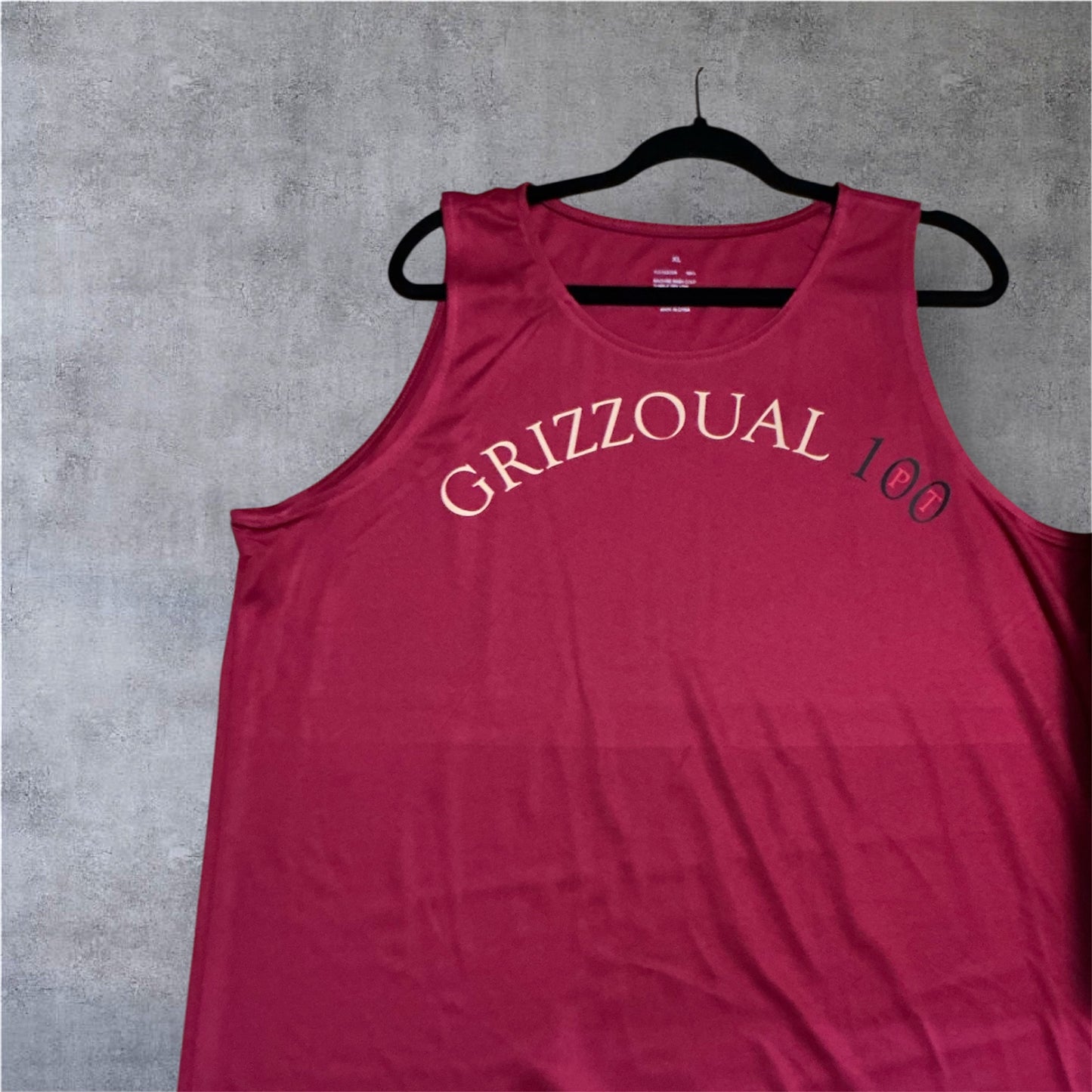 Grizzoual 100 athletic sleeveless shirt XL