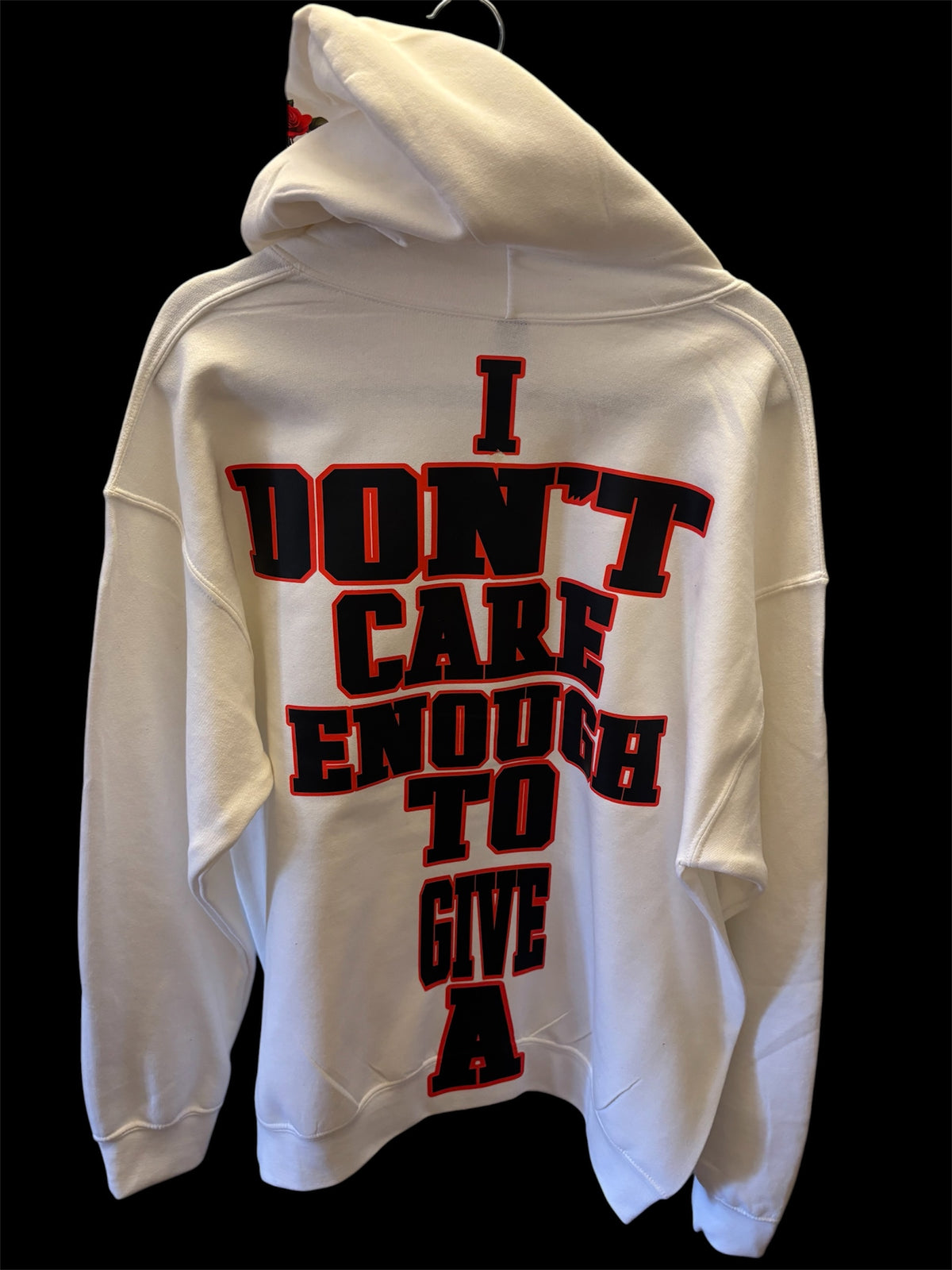 Grizzoual 100 Hoodie I Don’t Care Enough To Give A